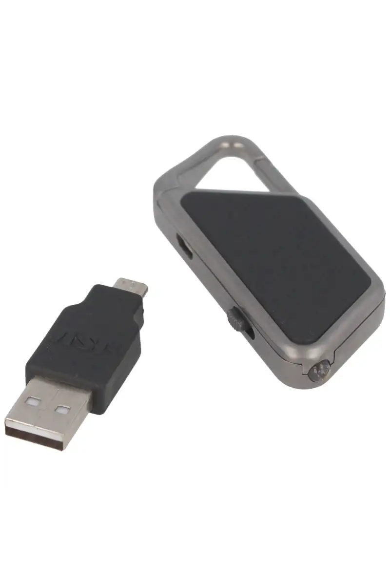 Latarka ASP Sapphire USB LED Glass Black - 53600