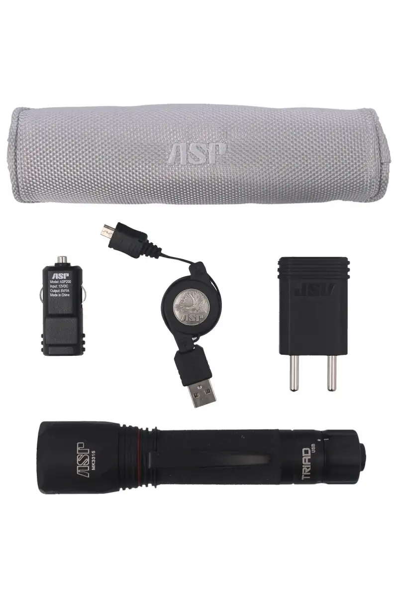 Latarka ładowalna ASP Triad USB EU (35625)