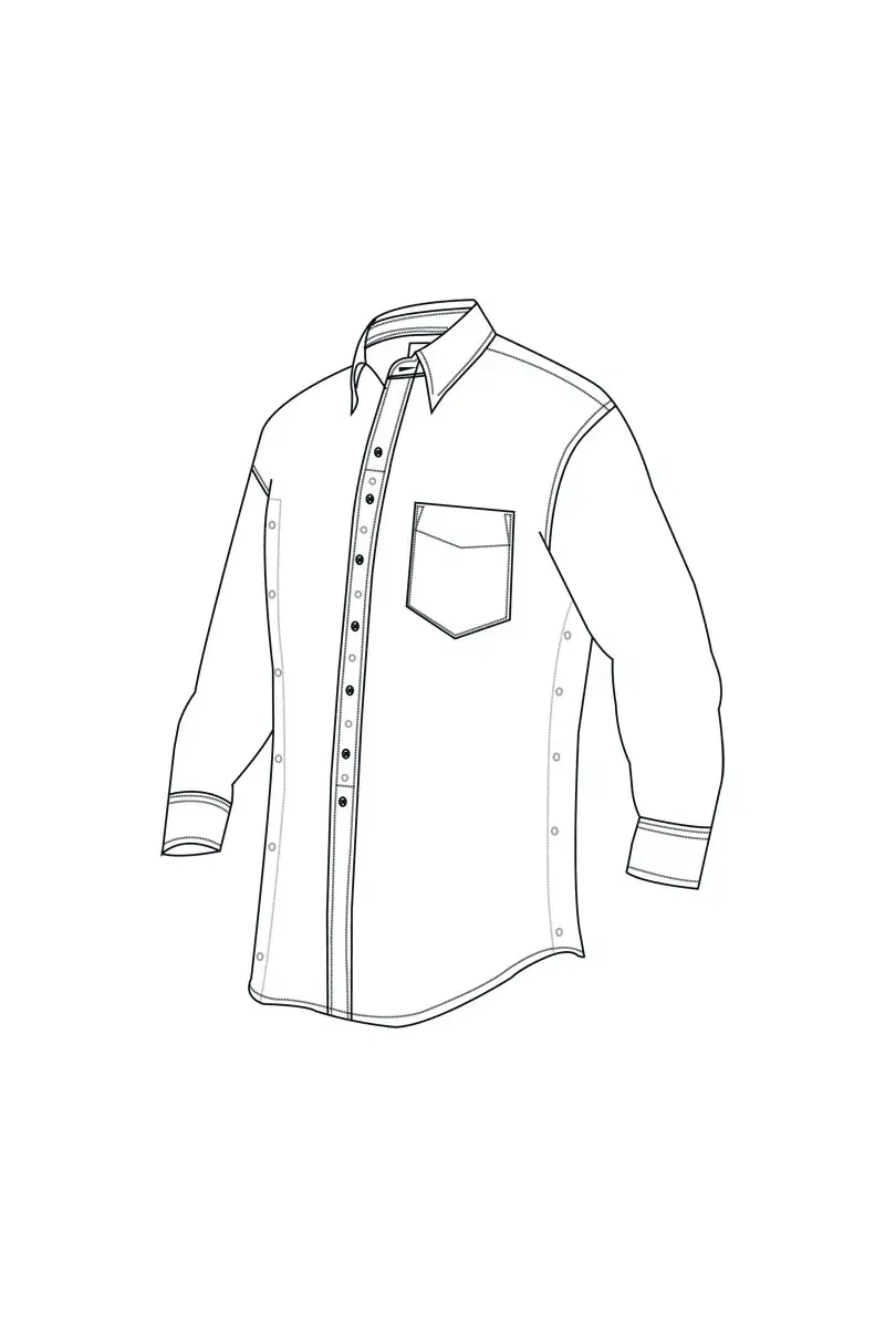 Koszula Tru-Spec 24-7 Concealed Design Shirt Poplin Field Stripe (1223)