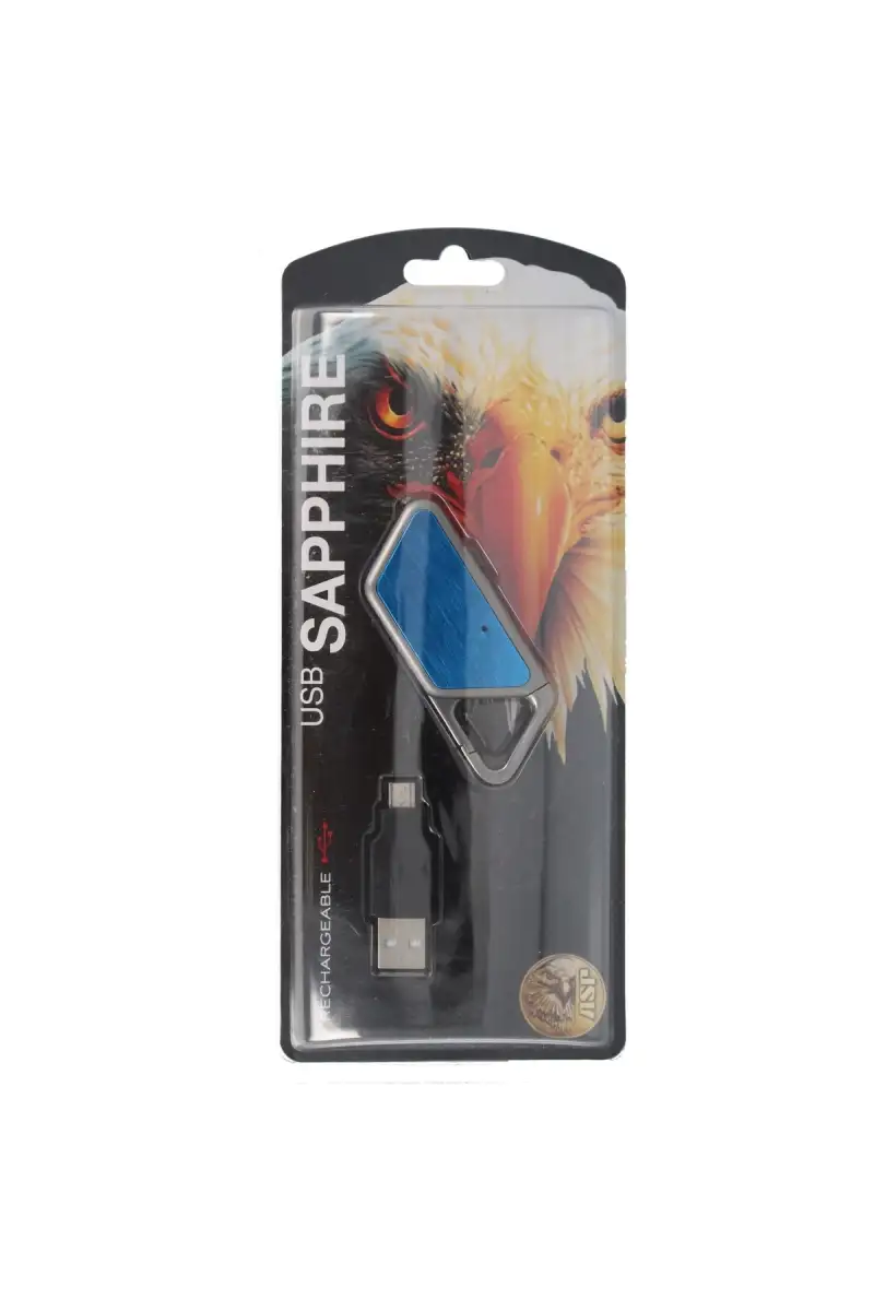 Latarka ASP Sapphire USB LED Aluminium Blue- 53650