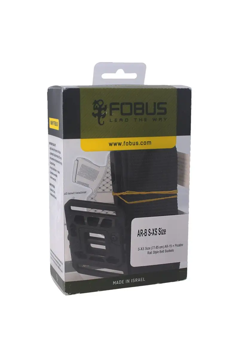 Pas Fobus T-Belt 1.75'' z 2 klamrami AR-B, PT-B (T-BELT S-XS)