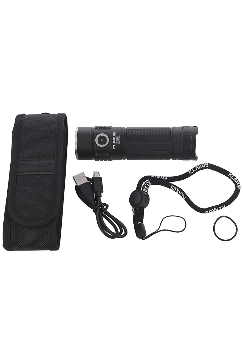 Latarka Klarus 3000lm, 26650 / 5000mAh Dual-Switch (G20)