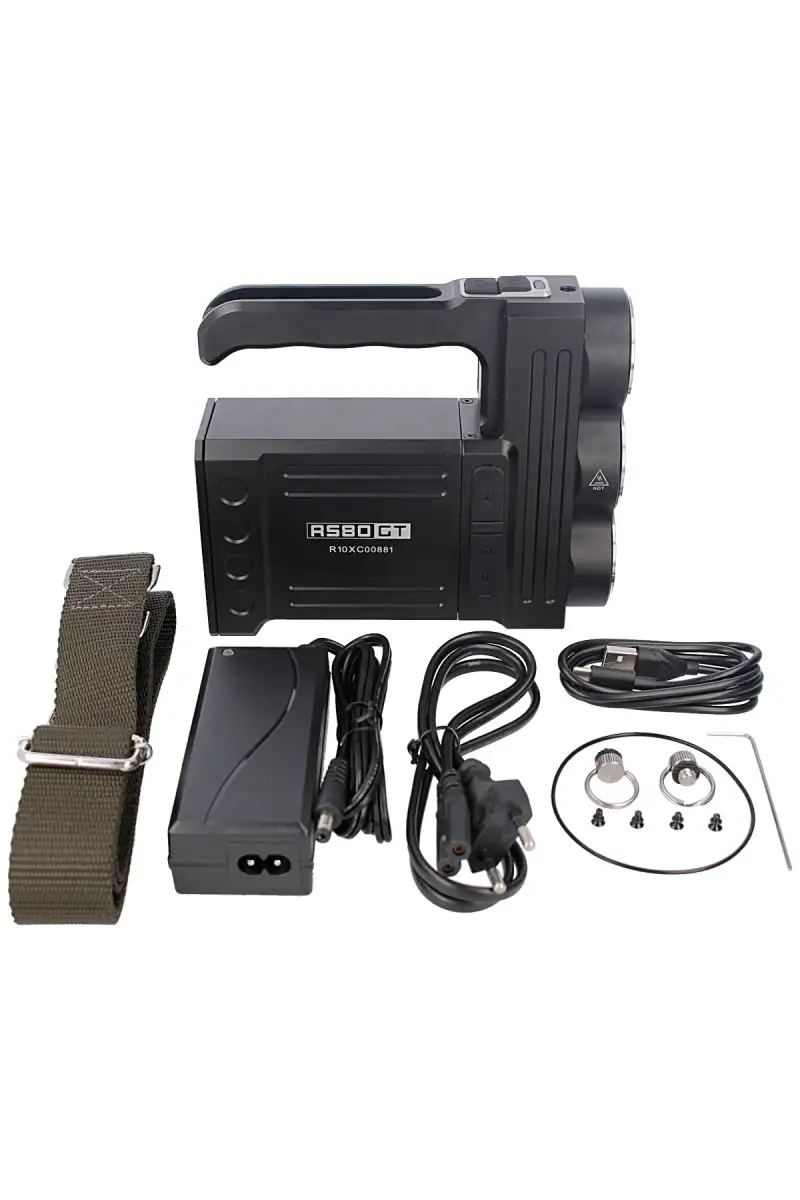 Latarka Klarus 10000lm, 6x18650 / 6x3400mAh Full Strength (RS80GT)