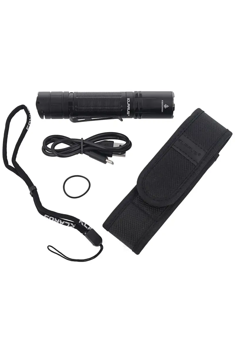 Latarka Klarus 2100lm, 18650 / 3100mAh Compact Tactical Flashlight (XT2CR PRO)