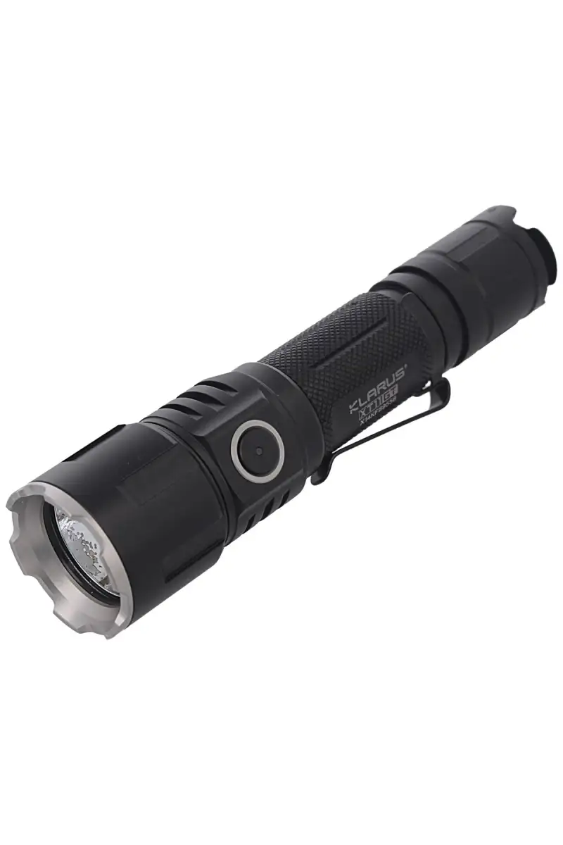 Latarka Klarus 2000lm, 18650 / 3100mAh Programmable Tactical Flashlight (XT11GT)