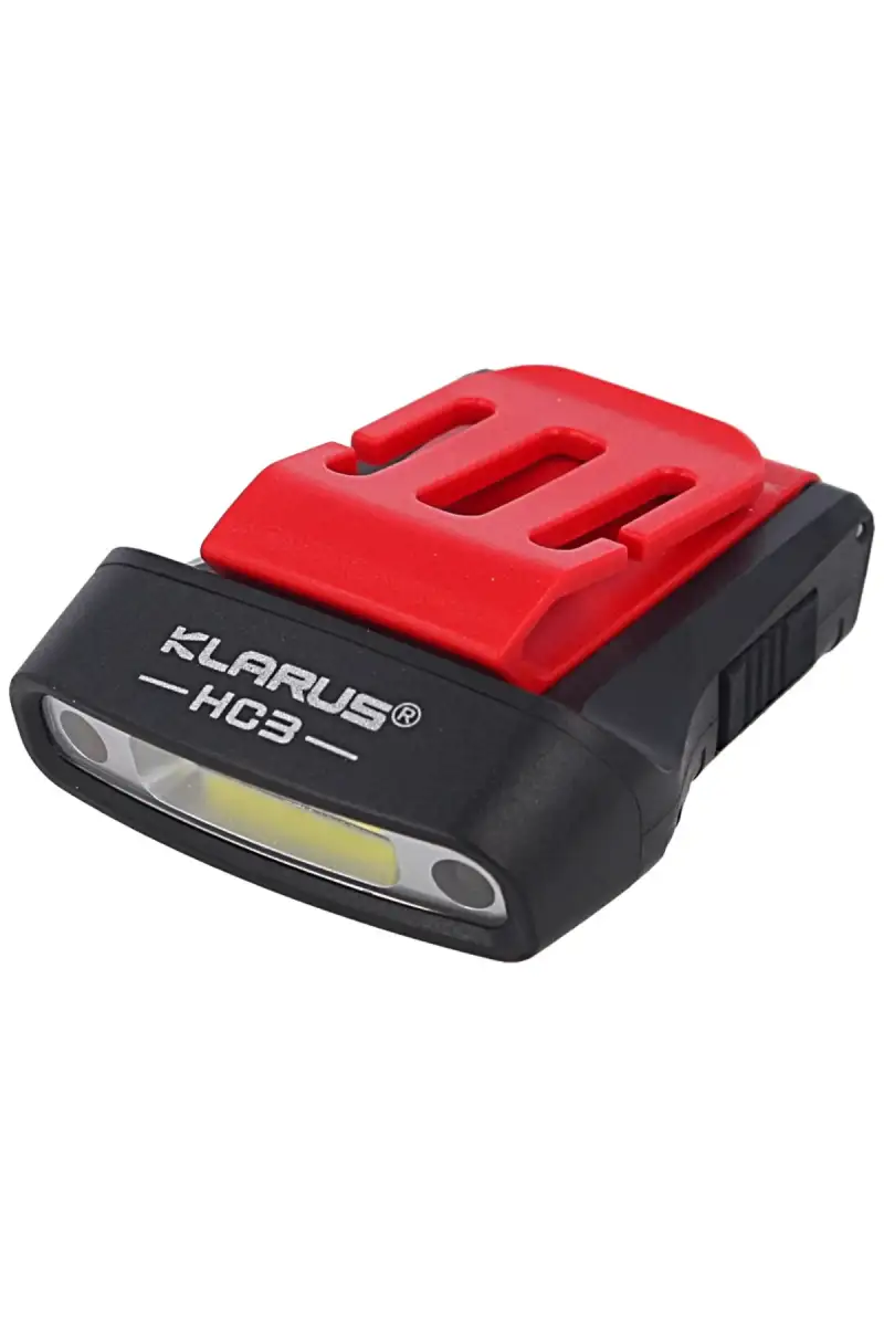 Latarka z sensorem Klarus 100lm, 500mAh Visor Clip Motion Lamp White/Red LED (HC3)
