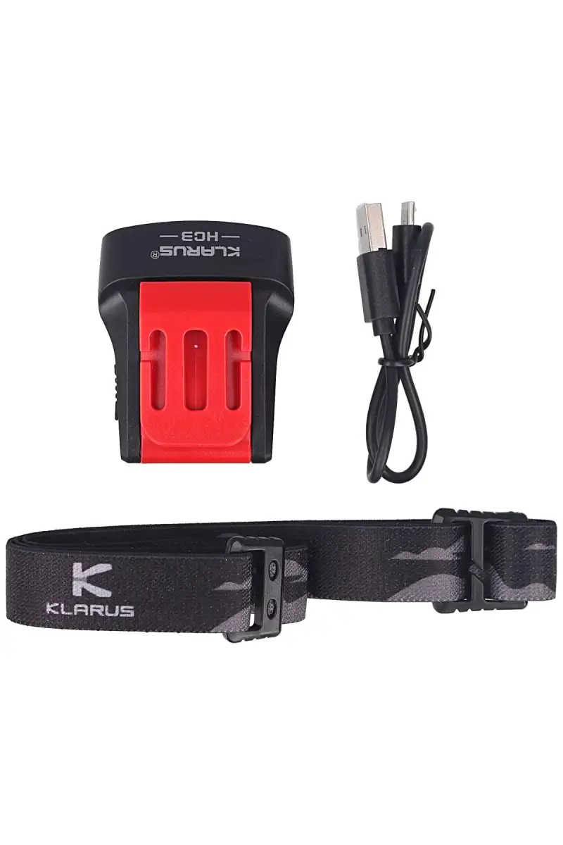 Latarka z sensorem Klarus 100lm, 500mAh Visor Clip Motion Lamp White/Red LED (HC3)