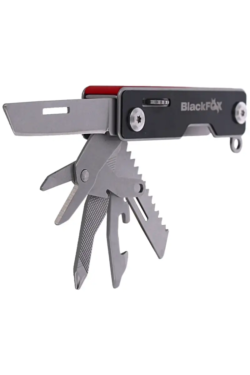 MultiTool BlackFox Pocket Boss Red 9 funkcji (BF-205 R)