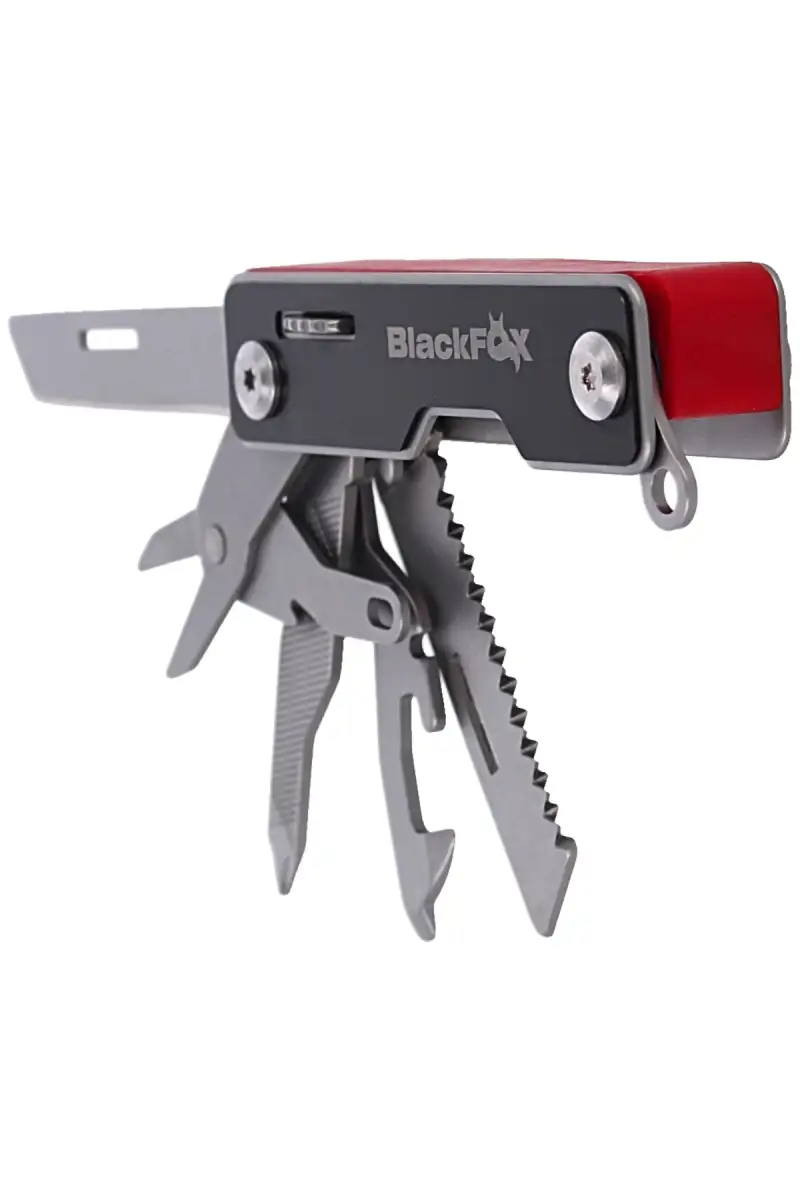 MultiTool BlackFox Pocket Boss Red 9 funkcji (BF-205 R)