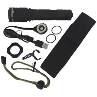 Latarka Armytek Dobermann Pro Magnet USB, Warm, 1400lm, 18650 Li-Ion / 3500mAh (F07501W)