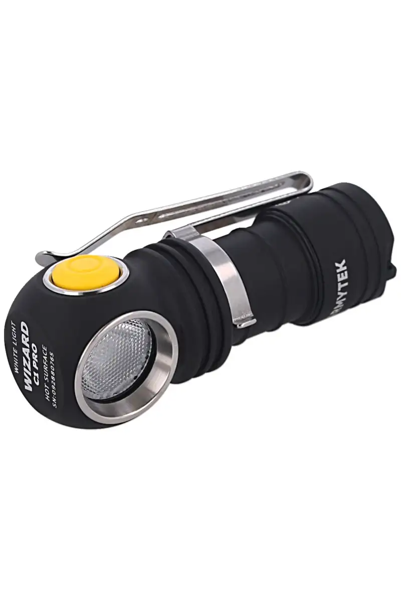 Latarka Armytek Wizard C1 Pro Magnet USB, White, 1000lm, 18350 Li-Ion / 900mAh (F09001C)