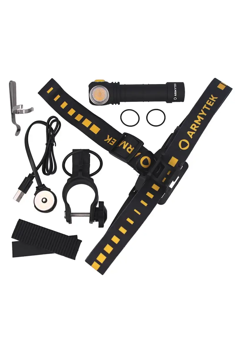 Latarka Armytek Wizard C2 Pro Nichia Magnet USB, Warm, 1600lm, 18650 Li-Ion / 3500mAh (F06801W)