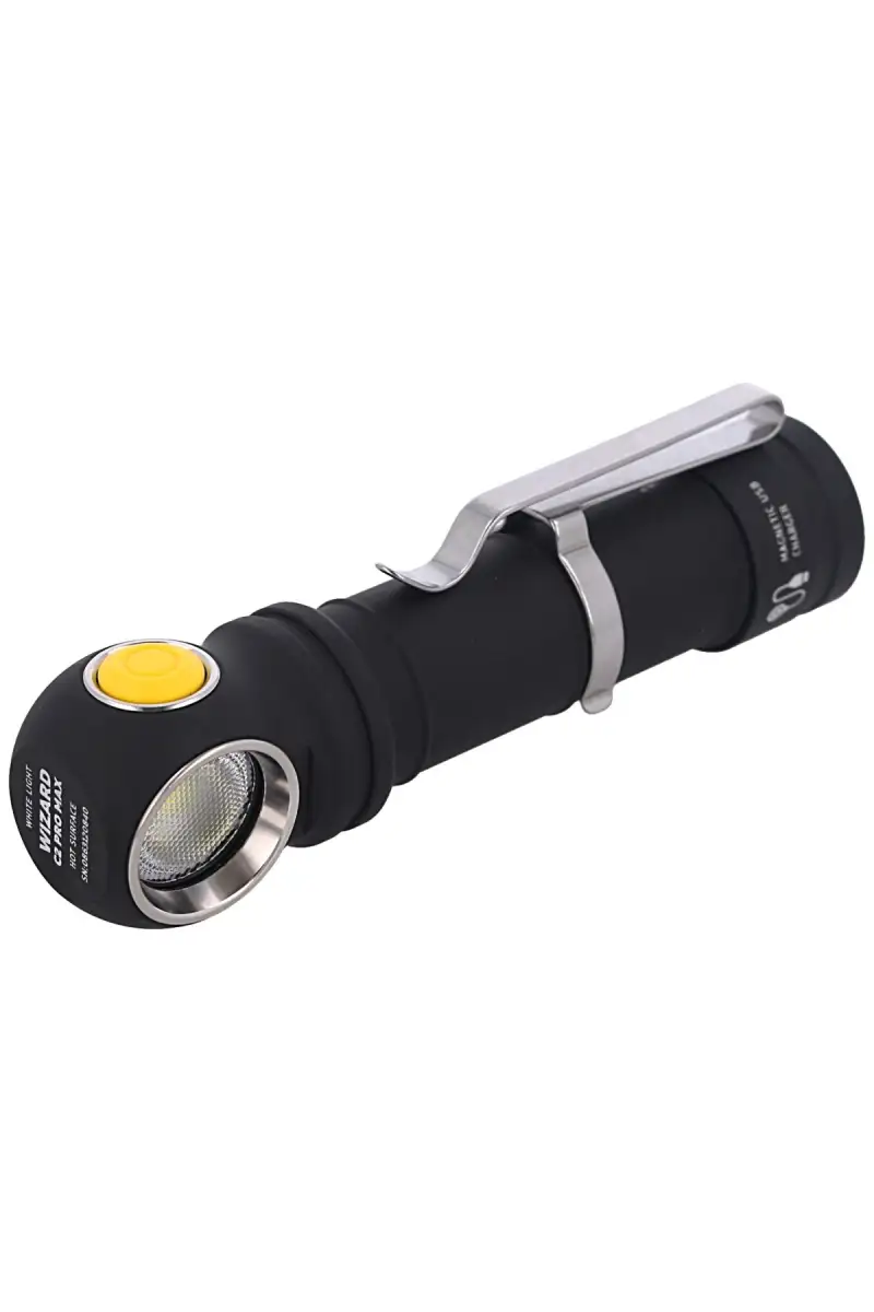 Latarka Armytek Wizard C2 Pro Max Magnet USB, White, 4000lm, 21700 Li-Ion / 5000mAh (F06701C)