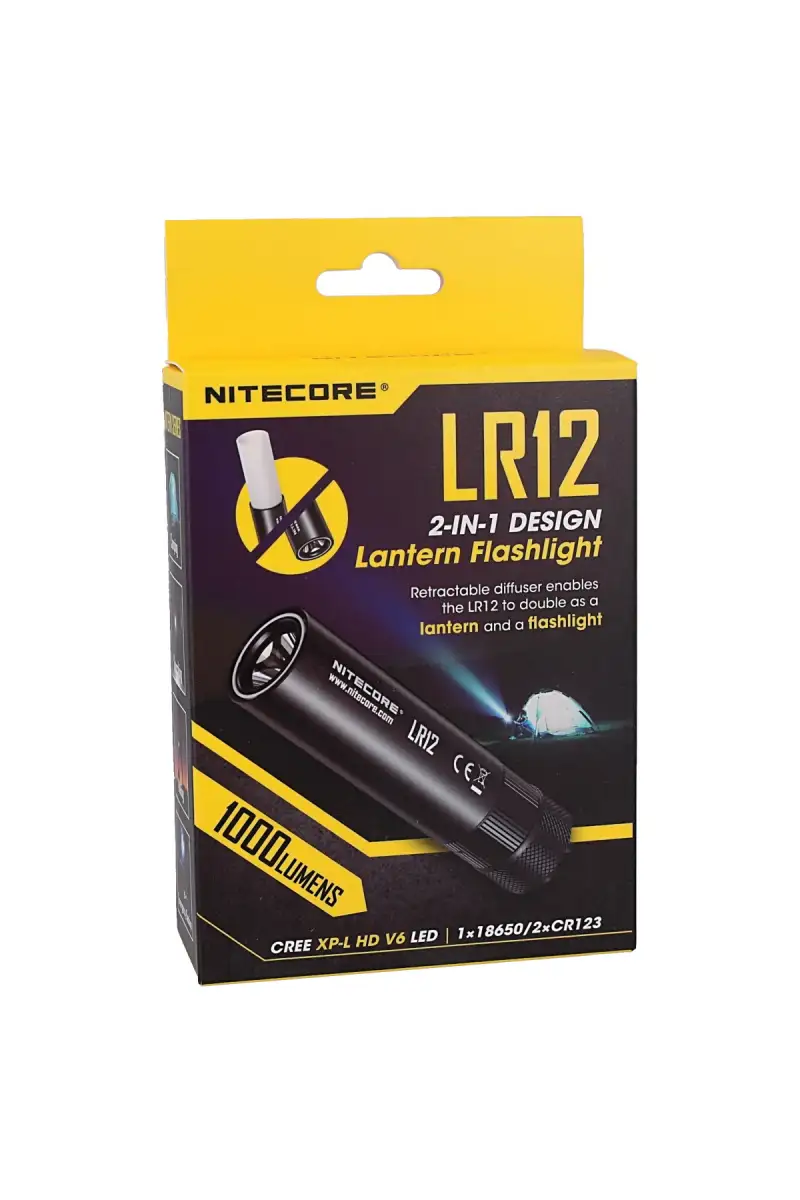 Latarka NiteCore 1000 lm, 2-in-1 Design Lantern Flashlight