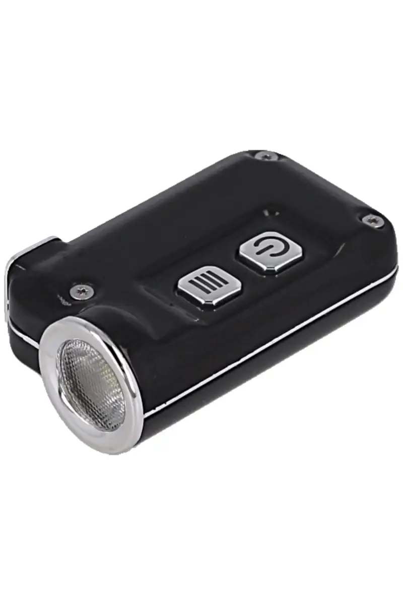 Latarka brelok NiteCore 380lm, Li-ion Battery / 280mAh (TINI SS JET BLACK)