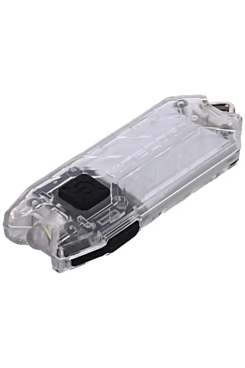 Latarka brelok Nitecore 55lm, Rechargeable Li-ion Keychain Light (TUBE V2.0 TRANSPARENT)