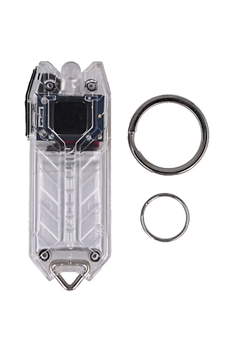 Latarka brelok Nitecore 55lm, Rechargeable Li-ion Keychain Light (TUBE V2.0 TRANSPARENT)