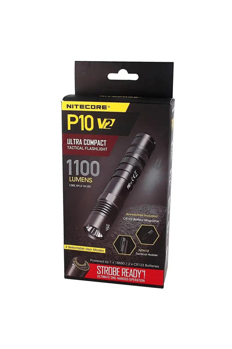 Latarka NiteCore P10 V2 1100 lm Ultra Compact with Holster