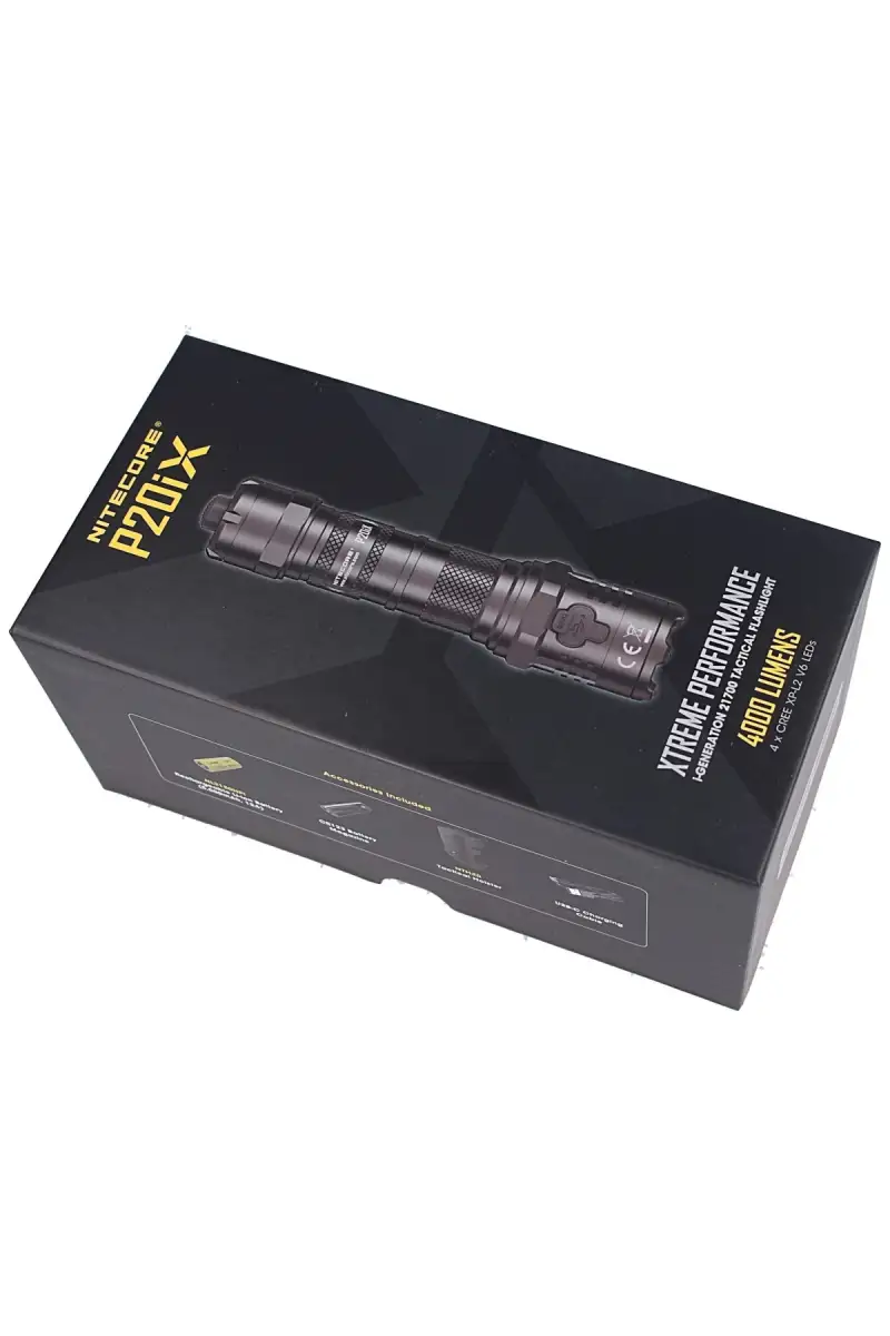 Latarka NiteCore P20iX 4000 lm z uchwytem