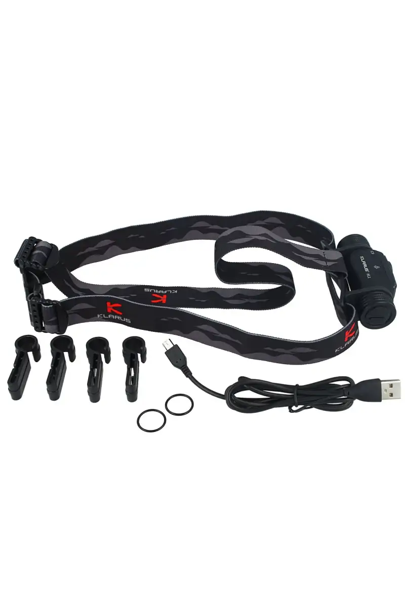 Latarka Klarus HL1, 1200lm, 2600mAh, Headlamp White/Red LED (HL1)