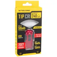 Latarka Nitecore 240lm, 500mAh (TIP CRI RED)