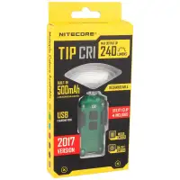 Latarka Nitecore 240 lm, 500mAh (TIP CRI GREEN)