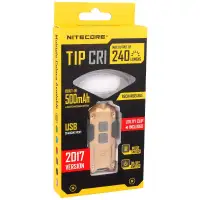 Latarka Nitecore 240 lm, 500mAh (TIP CRI GOLD)