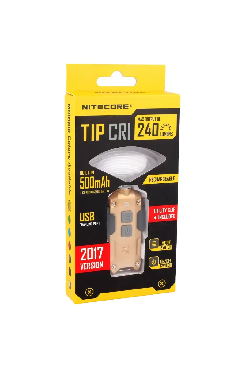 Latarka Nitecore 240 lm, 500mAh (TIP CRI GOLD)