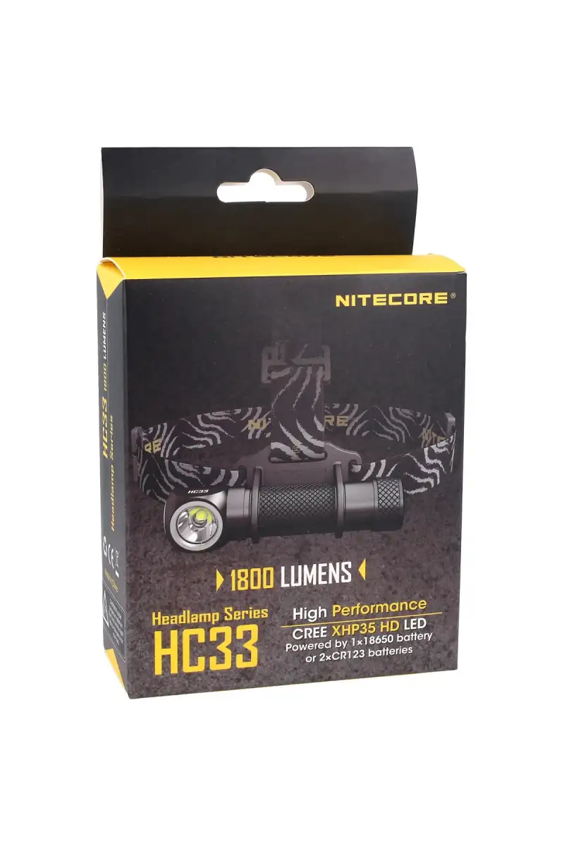 Latarka czołowa NiteCore 1800lm (HC33)