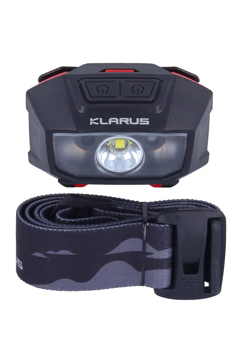 Latarka czołowa Klarus 270lm, Compact Dual LED Motion Controlled Headlamp, White/Red LED (HM2)