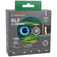 Latarka Armytek Elf C1 Micro-USB, White, 1000lm, 18350 Li-Ion / 900mAh (F05002C)