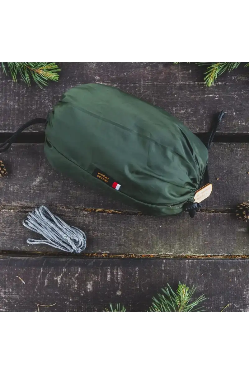 Ultralekki Hamak TigerWood Ważka V1 Green z moskitierą (106742487)