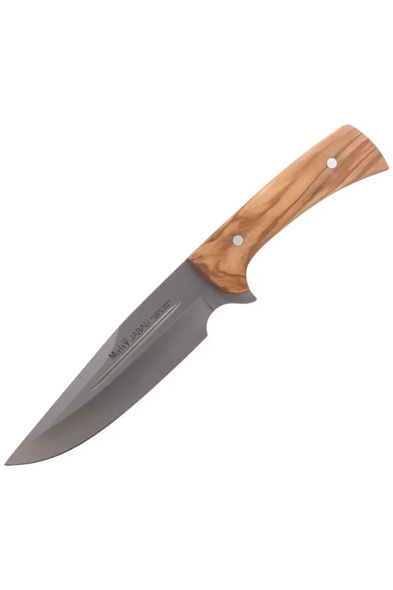 Nóż Muela Full Tang Olive Wood, Satin X50CrMoV15 (JABALI-17OL)