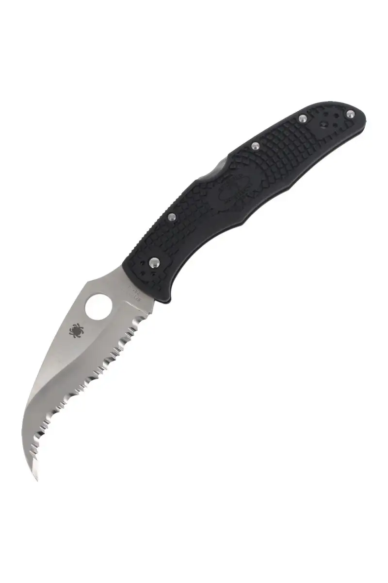Nóż składany Spyderco Matriarch 2 FRN Black Spyder (C12SBK2)