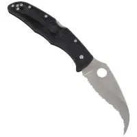 Nóż składany Spyderco Matriarch 2 FRN Black Spyder (C12SBK2)