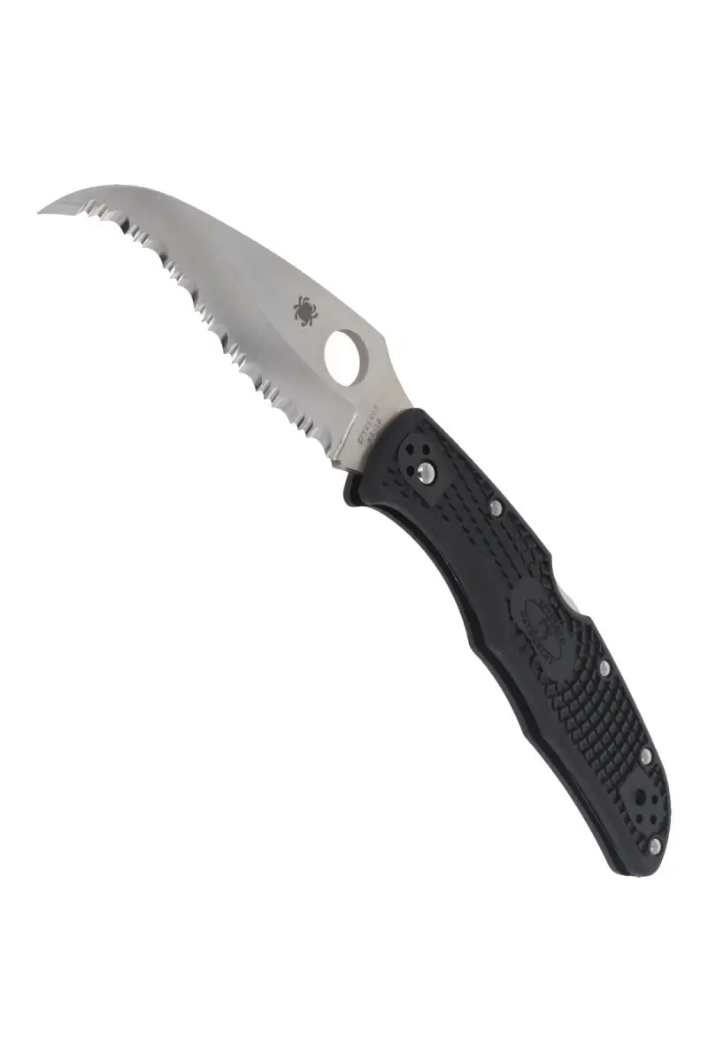 Nóż składany Spyderco Matriarch 2 FRN Black Spyder (C12SBK2)