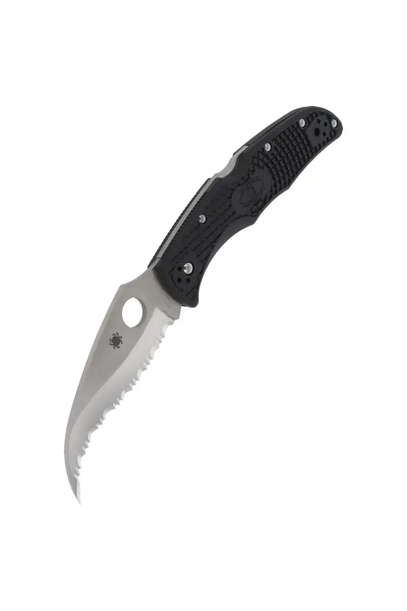 Nóż składany Spyderco Matriarch 2 FRN Black Spyder (C12SBK2)