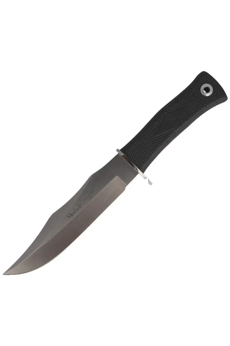 Nóż Muela Black Rubber, Satin X50CrMoV15 (21733-G)