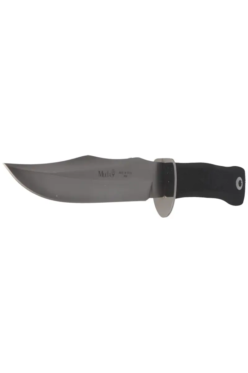 Nóż Muela Black Rubber, Satin X50CrMoV15 (21733-G)