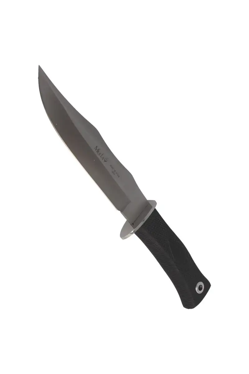 Nóż Muela Black Rubber, Satin X50CrMoV15 (21733-G)