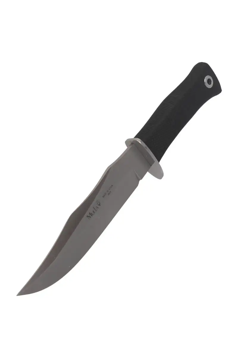 Nóż Muela Black Rubber, Satin X50CrMoV15 (21733-G)