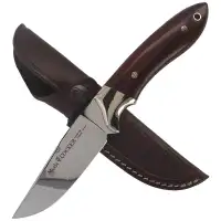 Nóż Muela Full Tang Cocobolo Wood, Mirror 14C28N (COCKER-11CO)