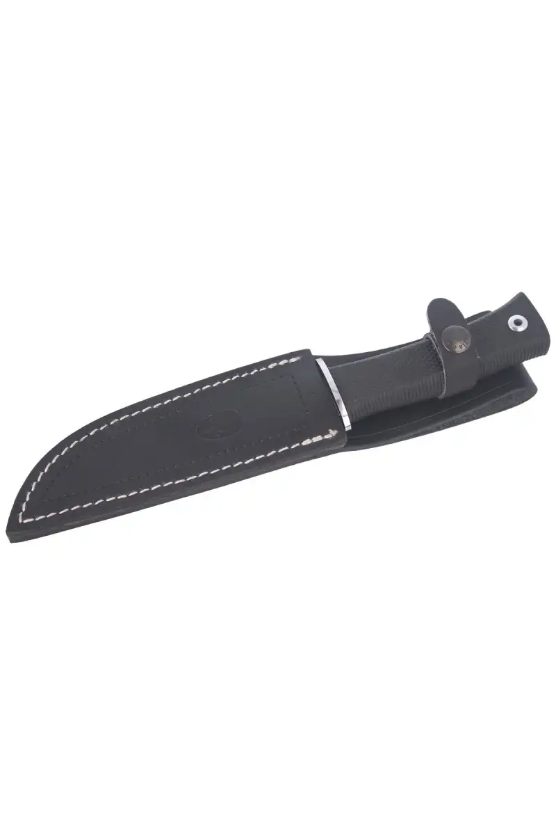Nóż Muela ELK-14G Black Rubber, Satin X50CrMoV15