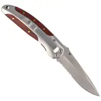 Nóż składany Herbertz Solingen Hit Pakka Wood, Satin (256410)