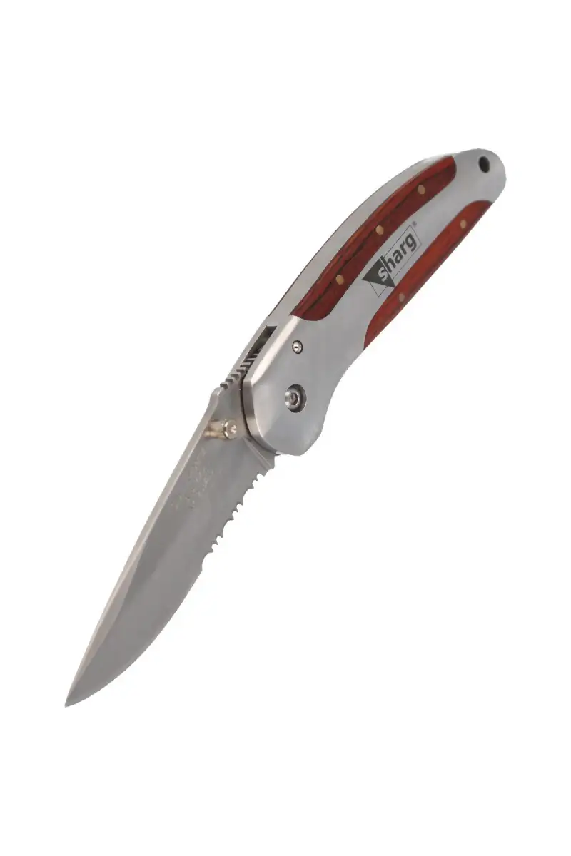 Nóż składany Herbertz Solingen Hit Pakka Wood, Satin (256410)