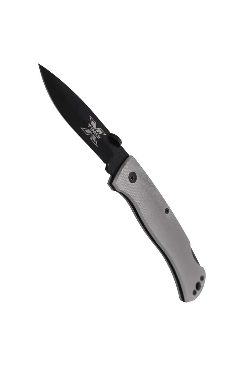 Nóż składany Imperial Schrade X-Timer Gunmetal Gray Folder - 60TX