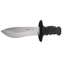 Nóż Muela Outdoor Black Rubber, Satin 420H (85-161)