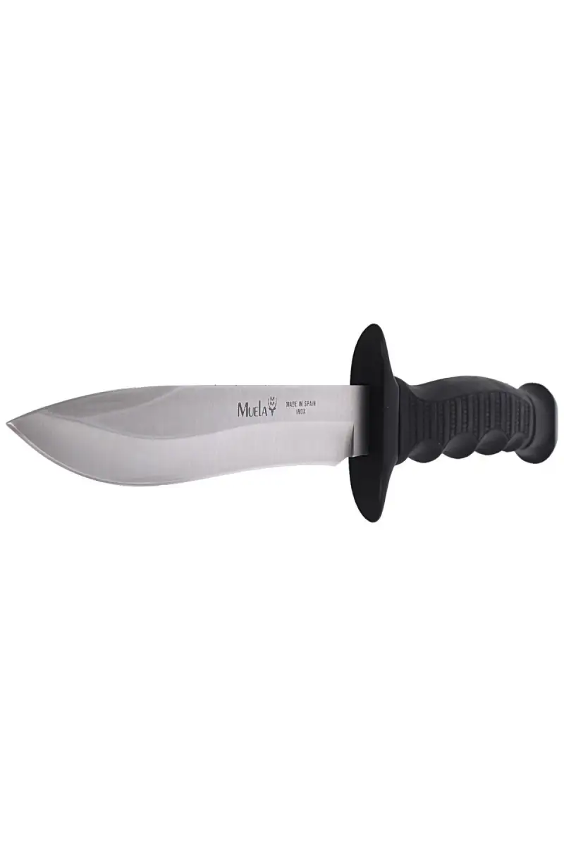 Nóż Muela Outdoor Black Rubber, Satin 420H (85-161)