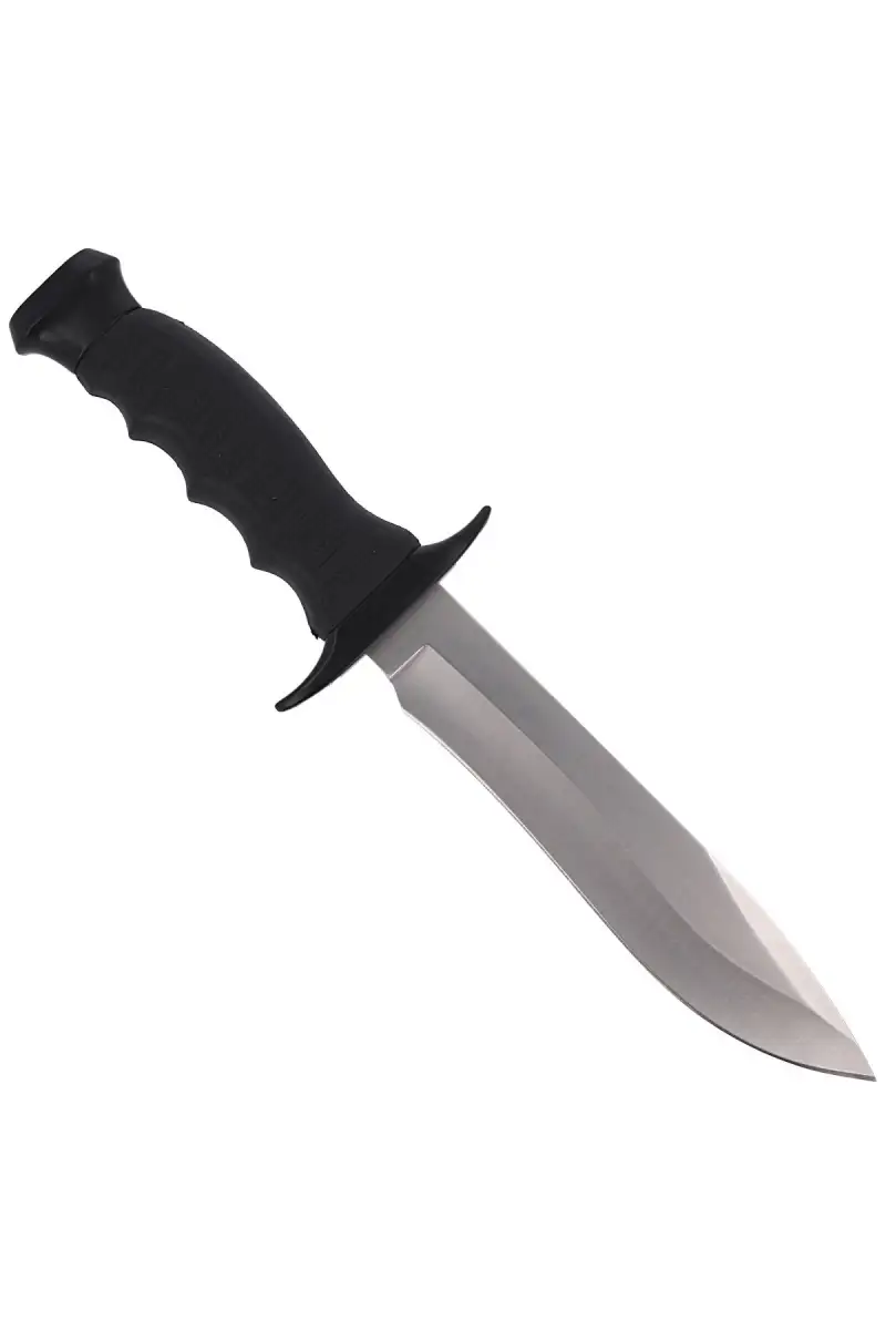 Nóż Muela Outdoor Black Rubber, Satin 420H (85-161)