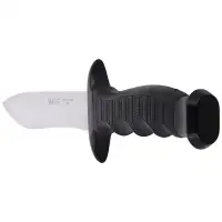 Nóż Muela Outdoor Black Rubber, Satin 420H (85-161)